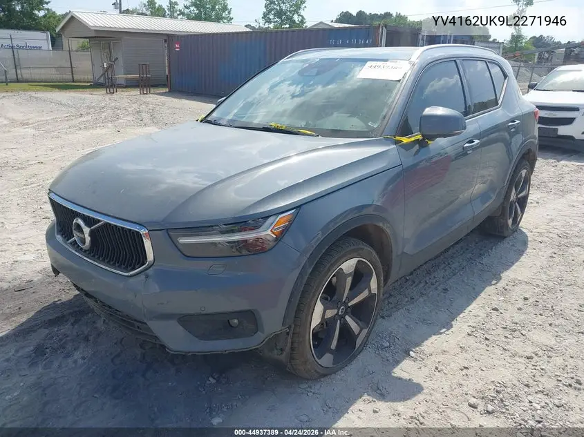 2020 Volvo Xc40 T5 Momentum VIN: YV4162UK9L2271946 Lot: 44937389