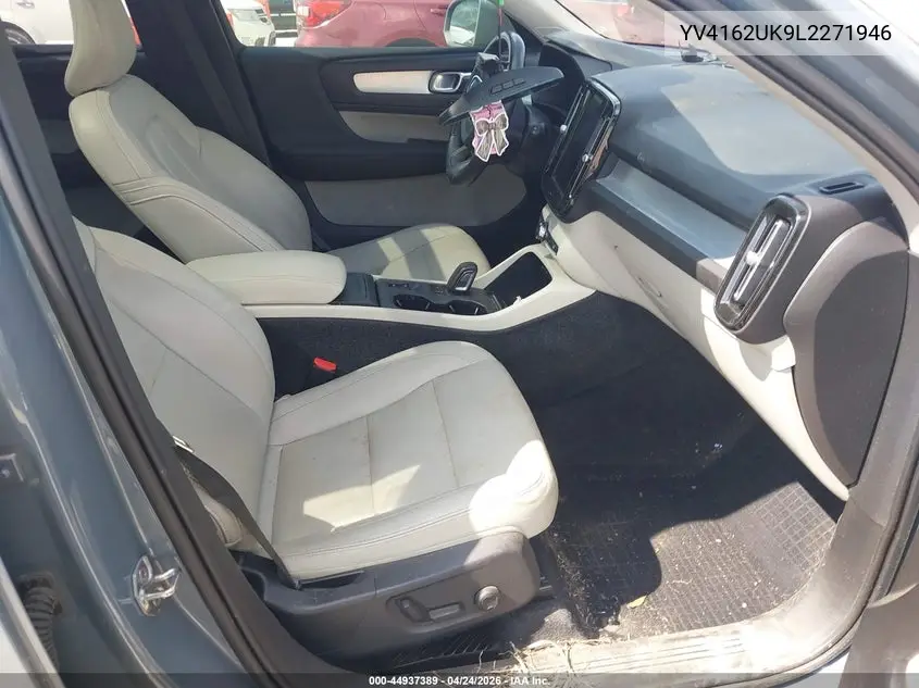 2020 Volvo Xc40 T5 Momentum VIN: YV4162UK9L2271946 Lot: 44937389