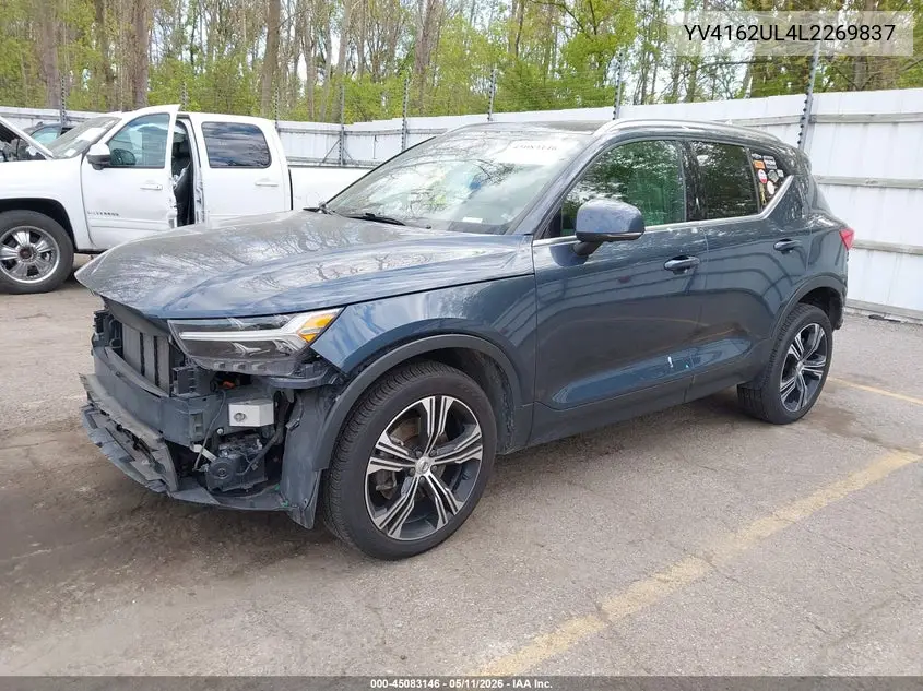2020 Volvo Xc40 T5 Inscription VIN: YV4162UL4L2269837 Lot: 45083146