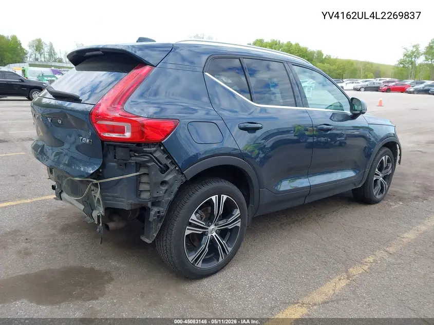 2020 Volvo Xc40 T5 Inscription VIN: YV4162UL4L2269837 Lot: 45083146