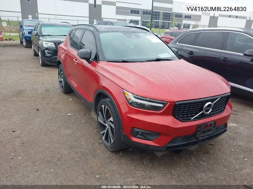 2020 Volvo Xc40 T5 R-Design VIN: YV4162UM8L2264830 Lot: 45156295