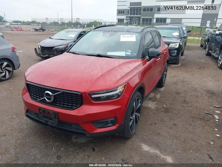 2020 Volvo Xc40 T5 R-Design VIN: YV4162UM8L2264830 Lot: 45156295