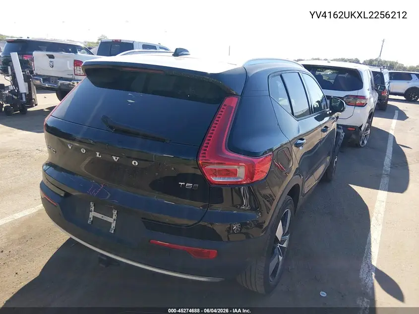 2020 Volvo Xc40 T5 Momentum VIN: YV4162UKXL2256212 Lot: 45274688