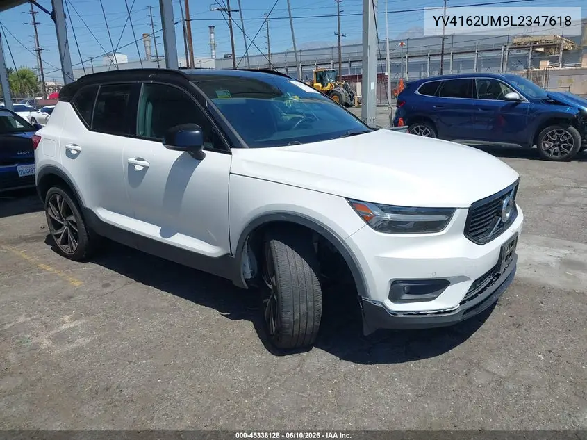 2020 Volvo Xc40 T5 R-Design VIN: YV4162UM9L2347618 Lot: 45338128