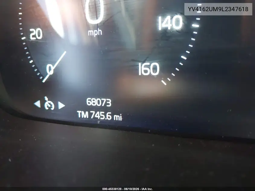 2020 Volvo Xc40 T5 R-Design VIN: YV4162UM9L2347618 Lot: 45338128