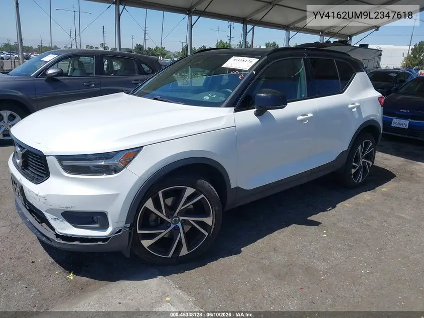 2020 Volvo Xc40 T5 R-Design VIN: YV4162UM9L2347618 Lot: 45338128