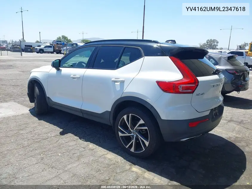 2020 Volvo Xc40 T5 R-Design VIN: YV4162UM9L2347618 Lot: 45338128
