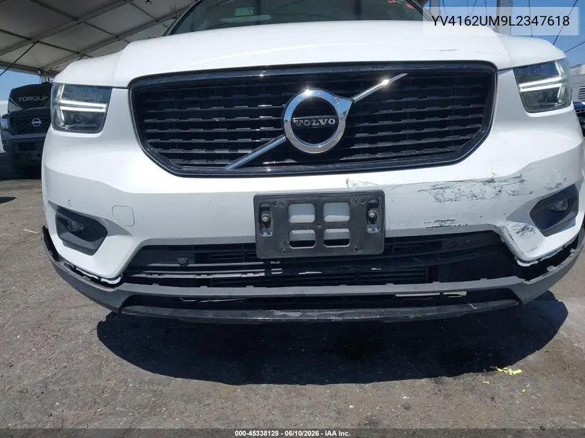 2020 Volvo Xc40 T5 R-Design VIN: YV4162UM9L2347618 Lot: 45338128