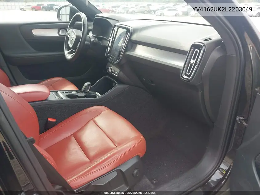 2020 Volvo Xc40 T5 Momentum VIN: YV4162UK2L2203049 Lot: 45458566