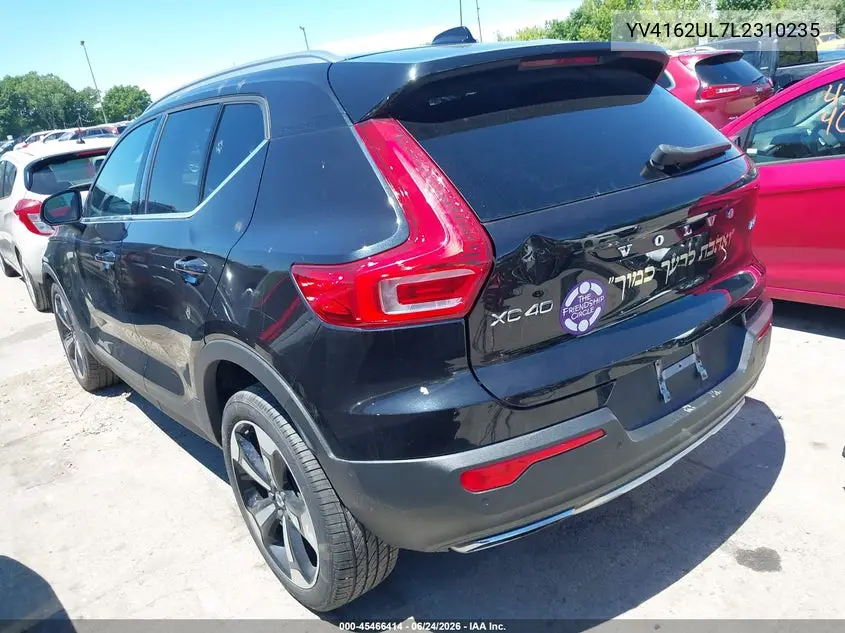 2020 Volvo Xc40 T5 Inscription VIN: YV4162UL7L2310235 Lot: 45466414