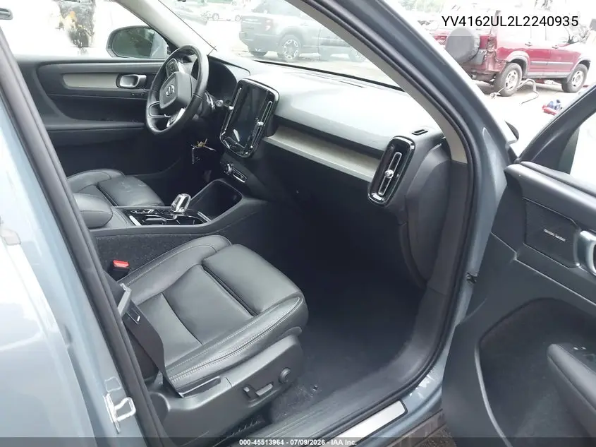 2020 Volvo Xc40 T5 Inscription VIN: YV4162UL2L2240935 Lot: 45513964
