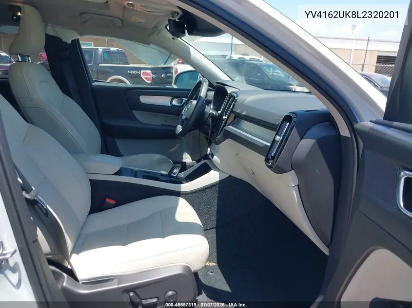 2020 Volvo Xc40 T5 Momentum VIN: YV4162UK8L2320201 Lot: 45557319