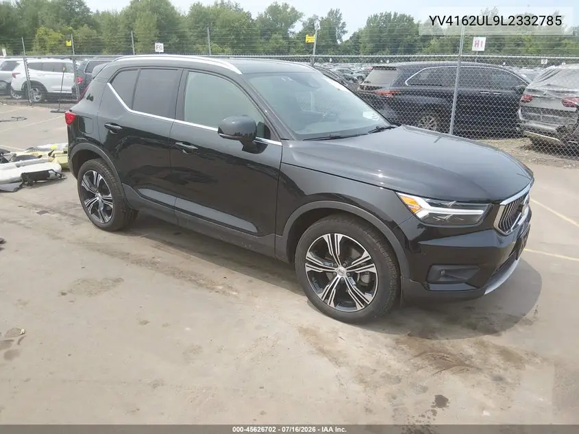 2020 Volvo Xc40 T5 Inscription VIN: YV4162UL9L2332785 Lot: 45626702