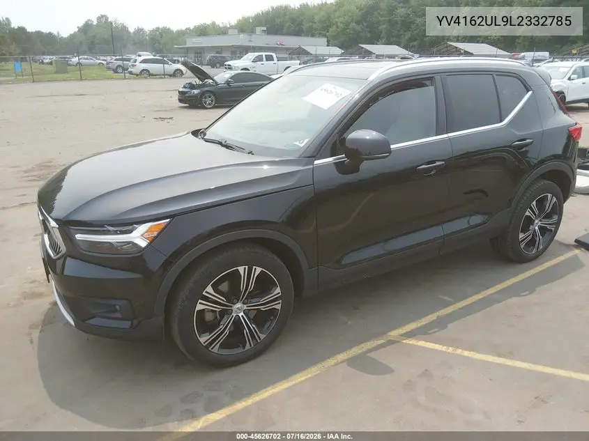 2020 Volvo Xc40 T5 Inscription VIN: YV4162UL9L2332785 Lot: 45626702