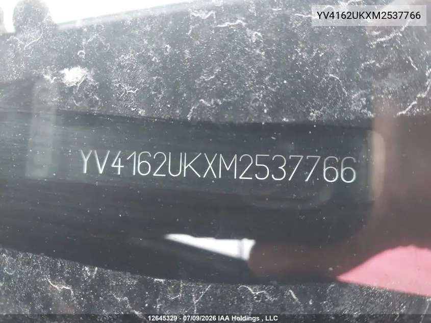 2021 Volvo Xc40 T5 Momentum VIN: YV4162UKXM2537766 Lot: 12645329