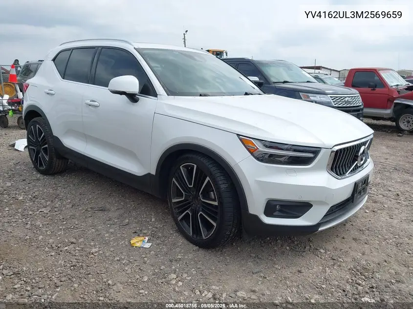 2021 Volvo Xc40 T5 Inscription VIN: YV4162UL3M2569659 Lot: 45018756