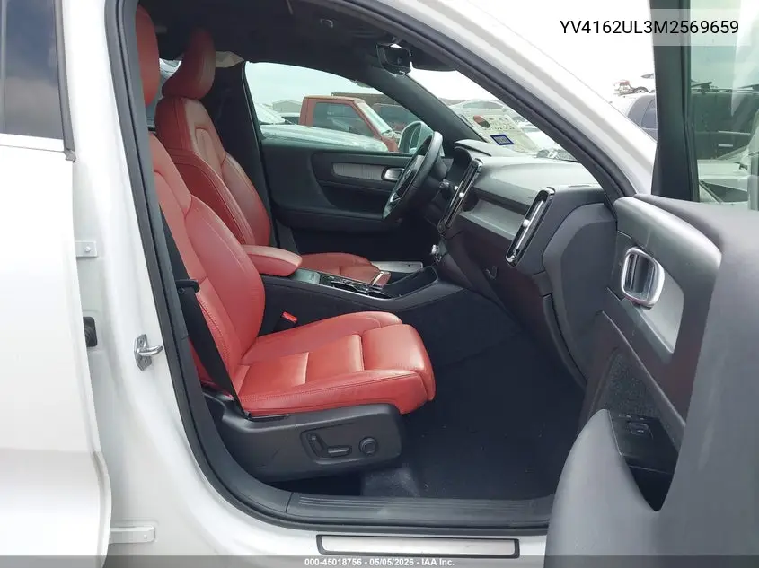 2021 Volvo Xc40 T5 Inscription VIN: YV4162UL3M2569659 Lot: 45018756