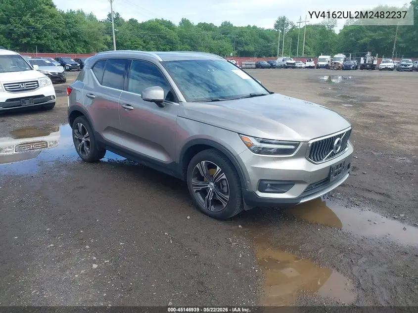 2021 Volvo Xc40 T5 Inscription VIN: YV4162UL2M2482237 Lot: 45146939