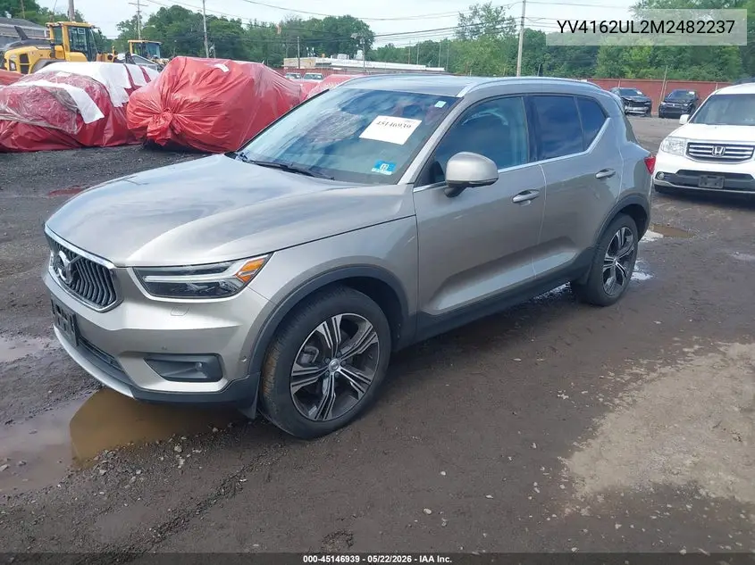 2021 Volvo Xc40 T5 Inscription VIN: YV4162UL2M2482237 Lot: 45146939