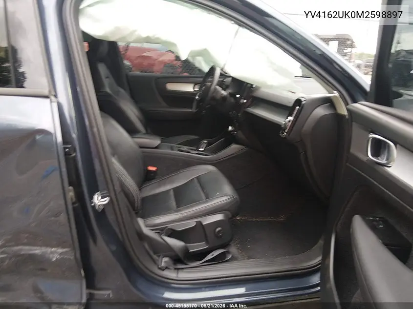 2021 Volvo Xc40 T5 Momentum VIN: YV4162UK0M2598897 Lot: 45155170
