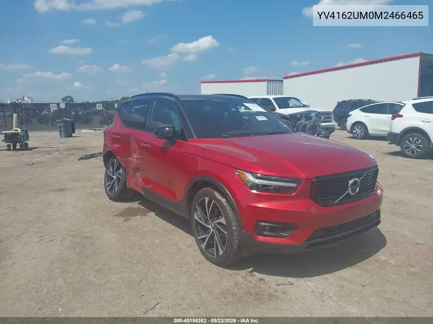 2021 Volvo Xc40 T5 R-Design VIN: YV4162UM0M2466465 Lot: 45158383