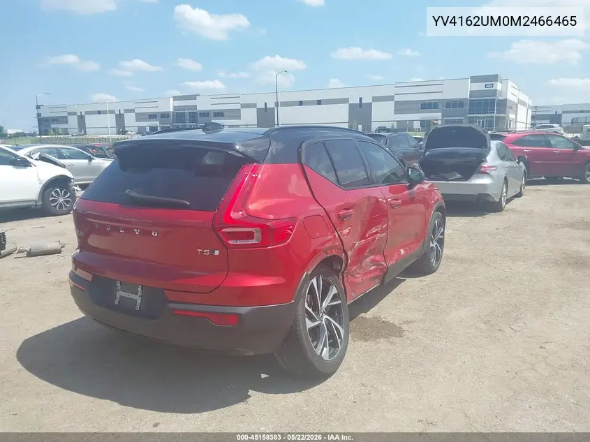 2021 Volvo Xc40 T5 R-Design VIN: YV4162UM0M2466465 Lot: 45158383