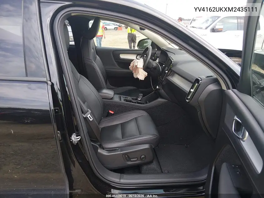 2021 Volvo Xc40 T5 Momentum VIN: YV4162UKXM2435111 Lot: 45309019