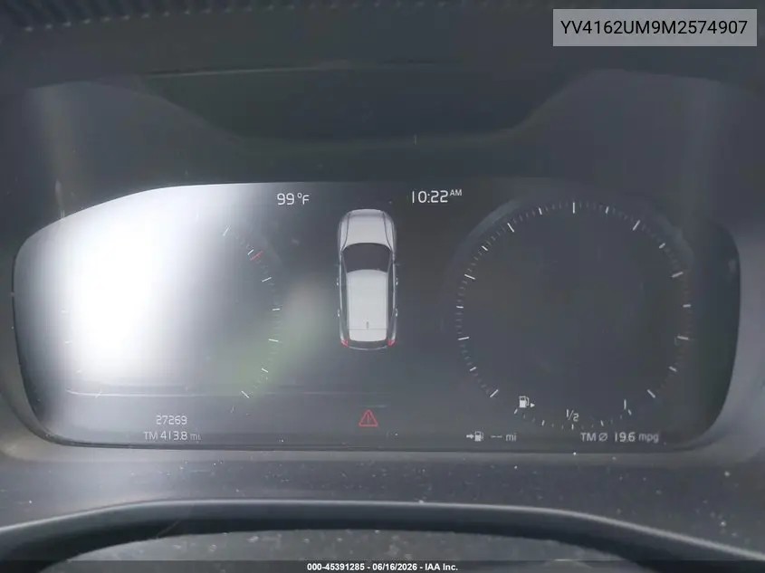 2021 Volvo Xc40 T5 R-Design VIN: YV4162UM9M2574907 Lot: 45391285
