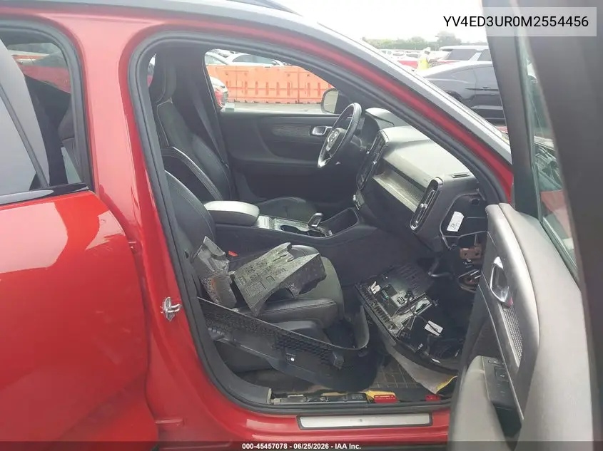 2021 Volvo Xc40 Recharge Pure Electric P8 VIN: YV4ED3UR0M2554456 Lot: 45457078