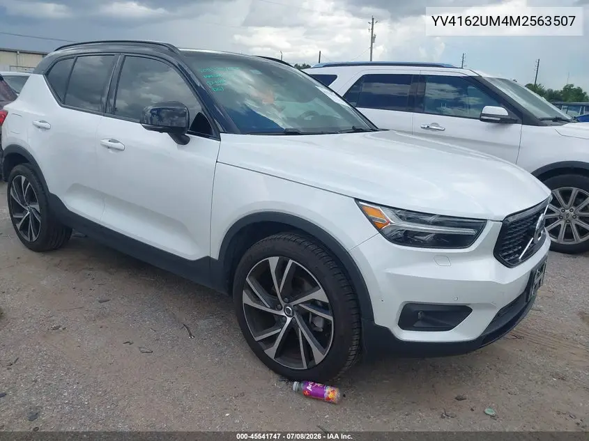 2021 Volvo Xc40 T5 R-Design VIN: YV4162UM4M2563507 Lot: 45541747