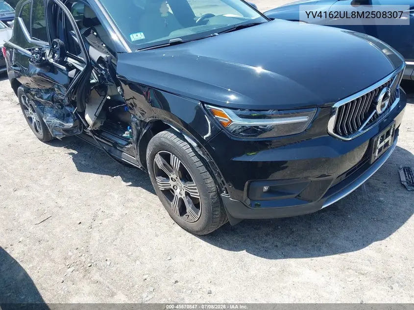 2021 Volvo Xc40 T5 Inscription VIN: YV4162UL8M2508307 Lot: 45570847