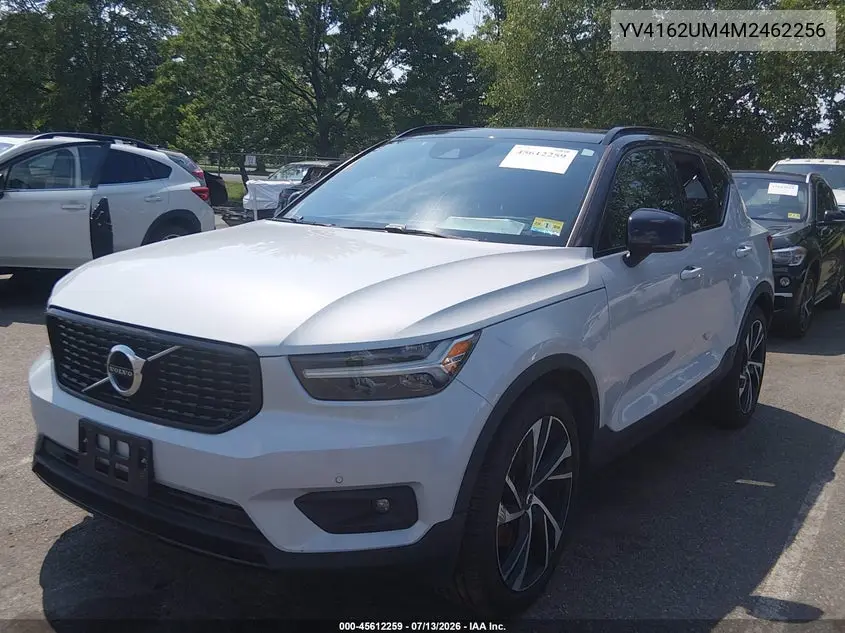 2021 Volvo Xc40 T5 R-Design VIN: YV4162UM4M2462256 Lot: 45612259