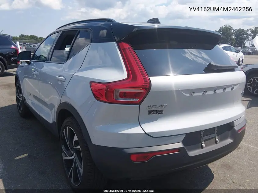 2021 Volvo Xc40 T5 R-Design VIN: YV4162UM4M2462256 Lot: 45612259