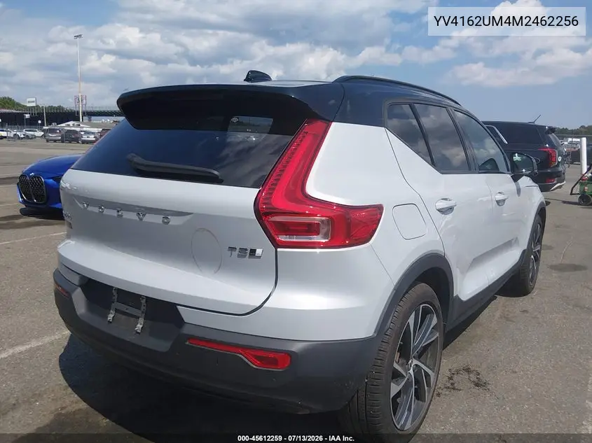 2021 Volvo Xc40 T5 R-Design VIN: YV4162UM4M2462256 Lot: 45612259