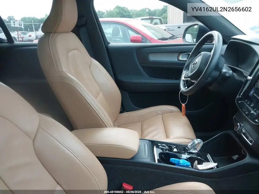 2022 Volvo Xc40 T5 Inscription VIN: YV4162UL2N2656602 Lot: 45198652
