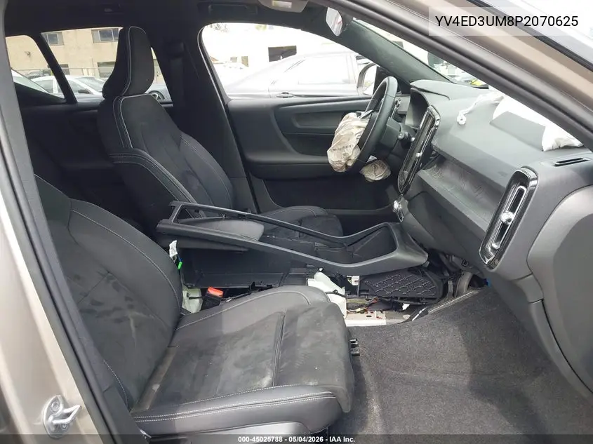 2023 Volvo Xc40 Recharge Pure Electric Twin Ultimate VIN: YV4ED3UM8P2070625 Lot: 45025788