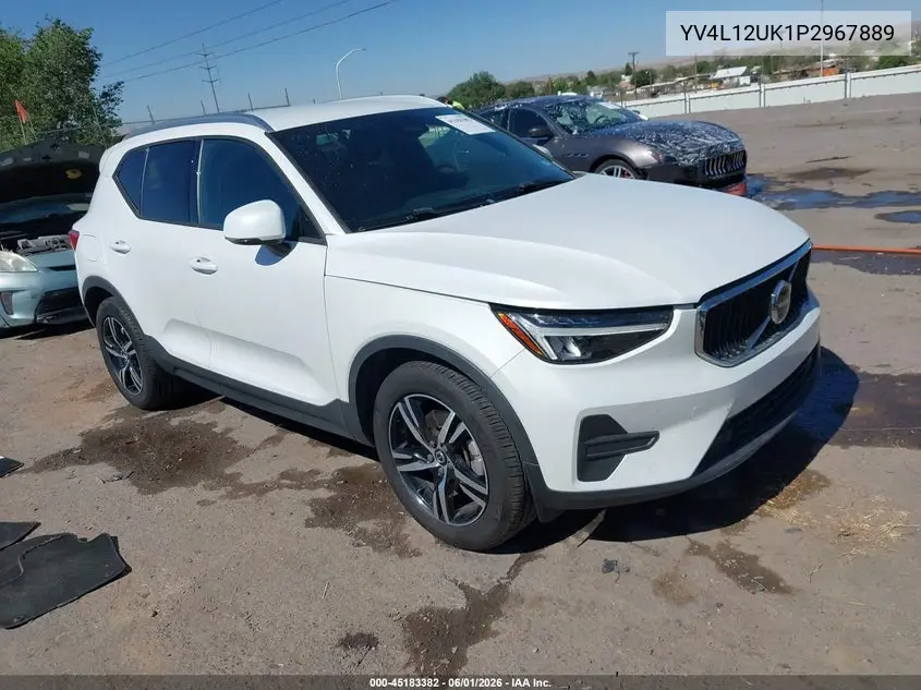 2023 Volvo Xc40 B5 Core VIN: YV4L12UK1P2967889 Lot: 45183382