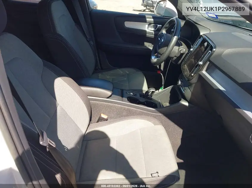 2023 Volvo Xc40 B5 Core VIN: YV4L12UK1P2967889 Lot: 45183382