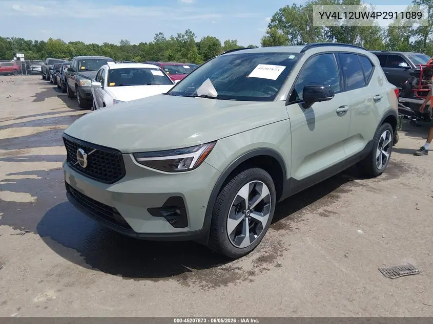 2023 Volvo Xc40 B5 Plus Dark Theme VIN: YV4L12UW4P2911089 Lot: 45207873