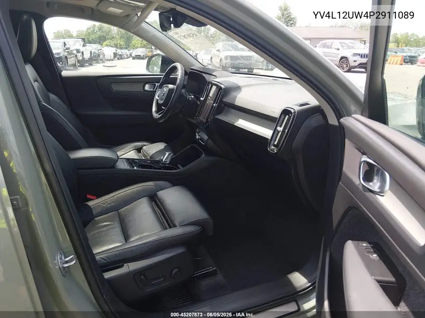 2023 Volvo Xc40 B5 Plus Dark Theme VIN: YV4L12UW4P2911089 Lot: 45207873