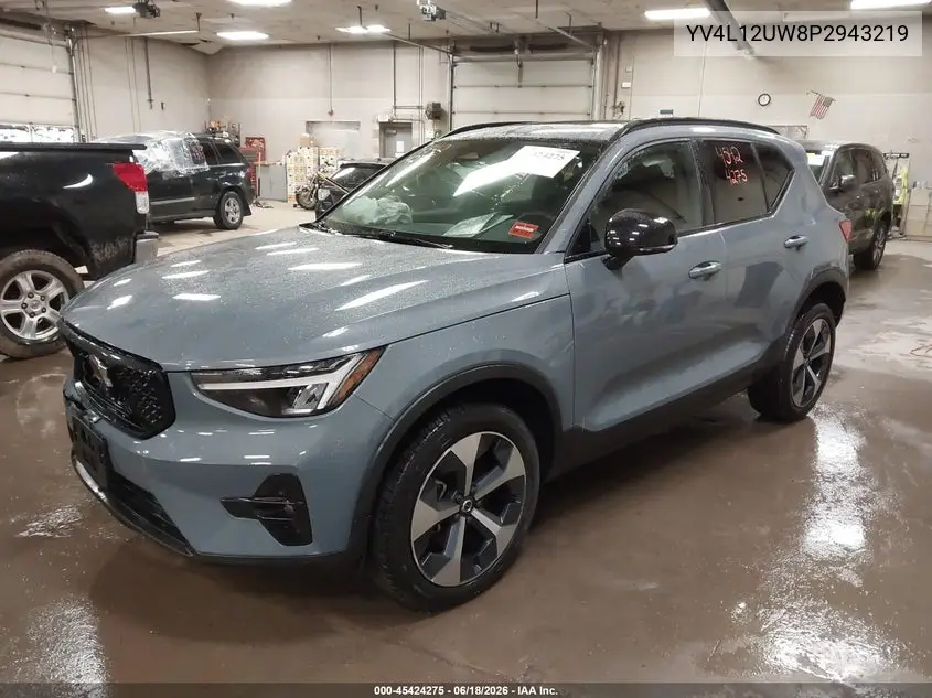 2023 Volvo Xc40 B5 Plus Dark Theme VIN: YV4L12UW8P2943219 Lot: 45424275