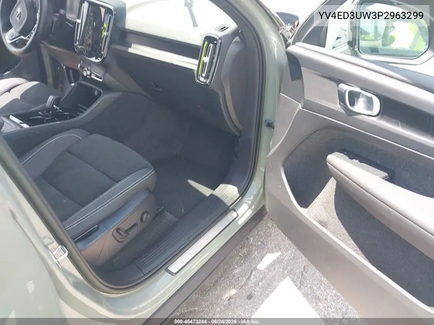 2023 Volvo Xc40 Recharge Pure Electric Twin Plus VIN: YV4ED3UW3P2963299 Lot: 45473244