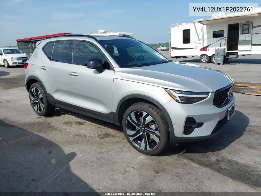 2023 Volvo Xc40 B5 Ultimate Dark Theme VIN: YV4L12UX1P2022761 Lot: 45494945
