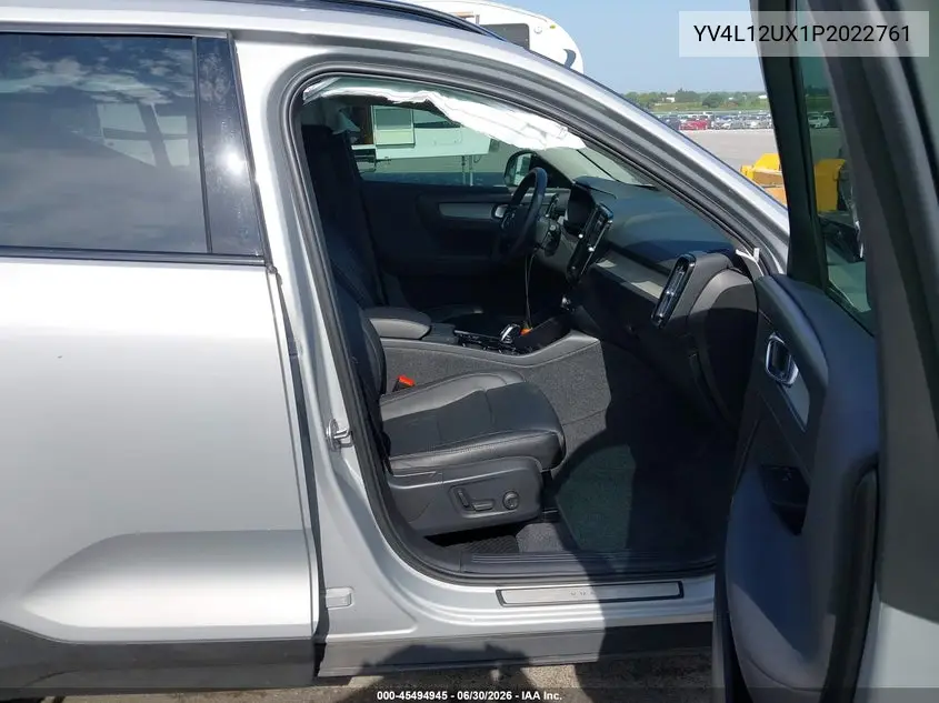 2023 Volvo Xc40 B5 Ultimate Dark Theme VIN: YV4L12UX1P2022761 Lot: 45494945