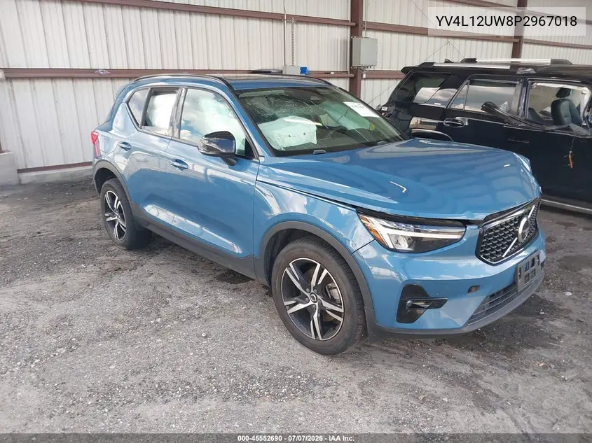 2023 Volvo Xc40 B5 Plus Dark Theme VIN: YV4L12UW8P2967018 Lot: 45552690