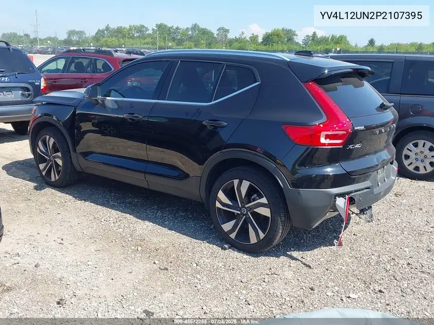 2023 Volvo Xc40 B5 Plus Bright Theme VIN: YV4L12UN2P2107395 Lot: 45572255
