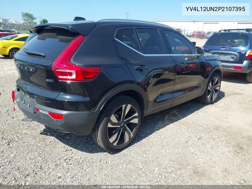 2023 Volvo Xc40 B5 Plus Bright Theme VIN: YV4L12UN2P2107395 Lot: 45572255