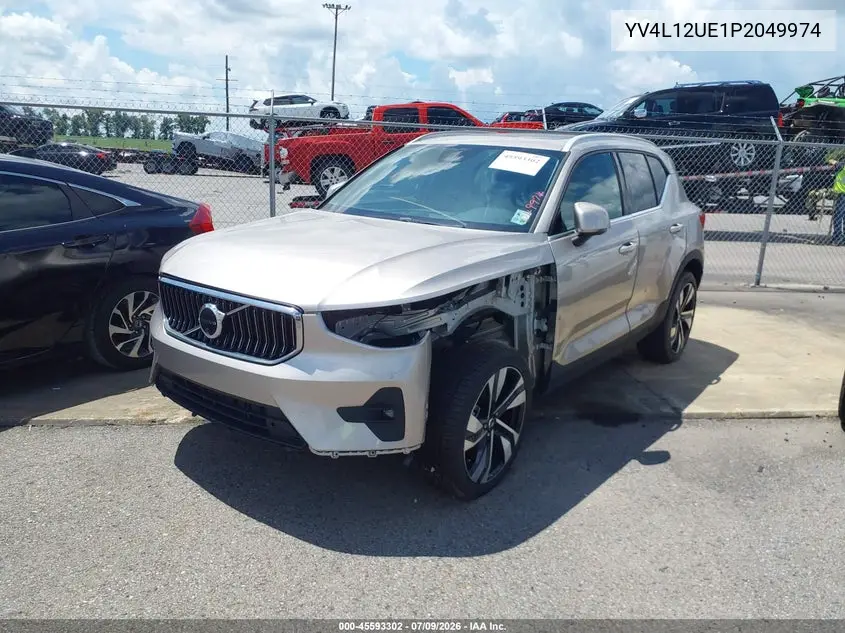 2023 Volvo Xc40 B5 Plus Bright Theme VIN: YV4L12UE1P2049974 Lot: 45593302