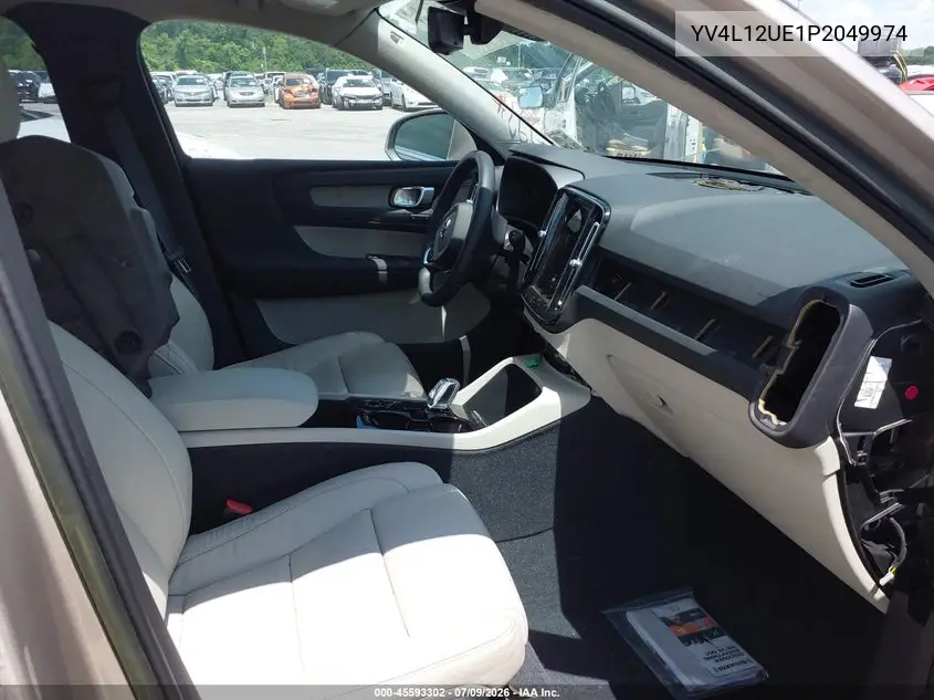2023 Volvo Xc40 B5 Plus Bright Theme VIN: YV4L12UE1P2049974 Lot: 45593302