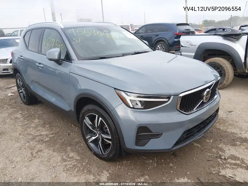 2023 Volvo Xc40 B5 Core VIN: YV4L12UV5P2096554 Lot: 45595406